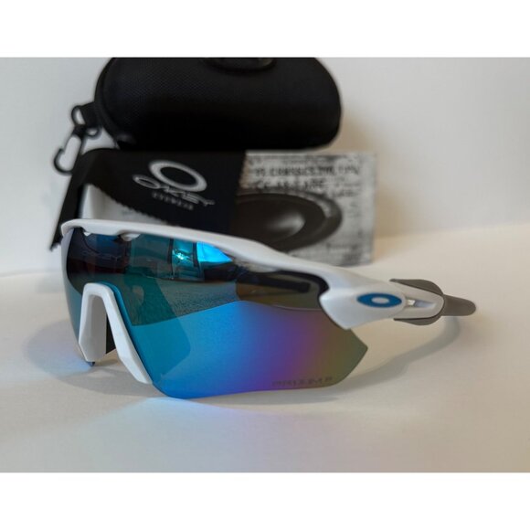 Oakley Other - Oakley Radar EV PRIZM Polarized Blue OO9208 White-Gray Frame